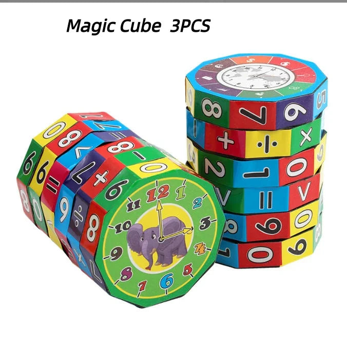 Montessori-Inspired Magic Cylinder Math Learning Toy