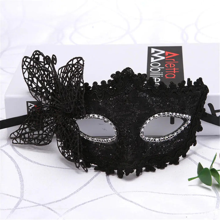 Women’s Lace Cat and Fox Masquerade Mask