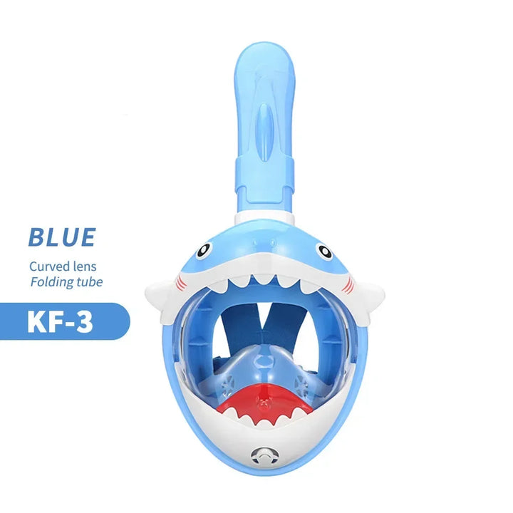 Children’s Cartoon Full-Face Surface Snorkel Mask