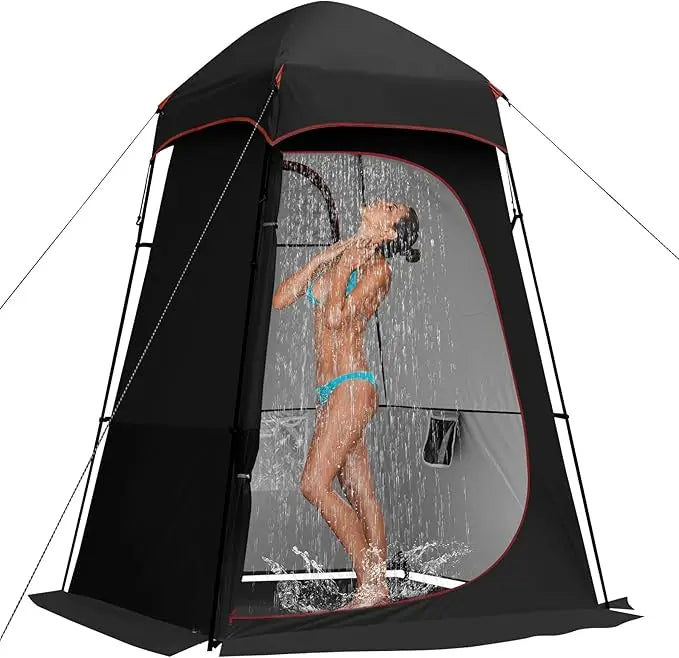 Waterproof Camping Shower and Privacy Tent – 160 × 160 × 240 cm