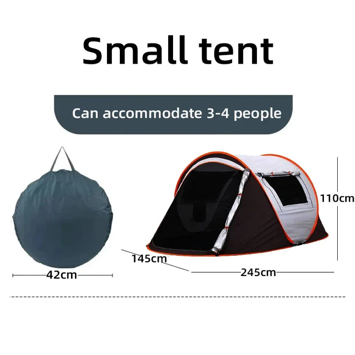5–8 Person Automatic Pop-Up Waterproof Camping Tent