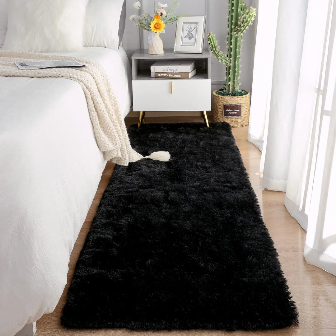 Plush Shag Area Rug | Soft Fluffy Carpet for Bedroom & Nursery