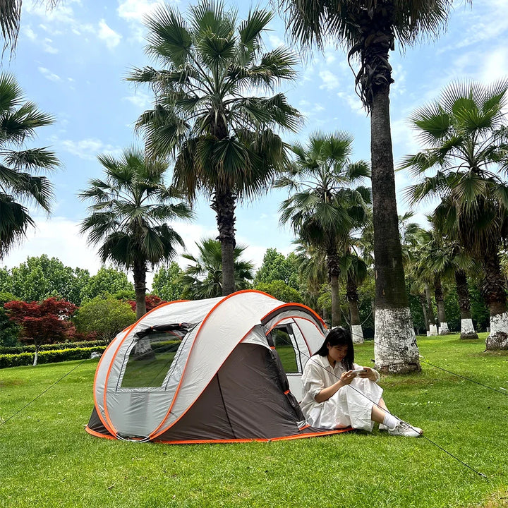 5–8 Person Automatic Pop-Up Waterproof Camping Tent