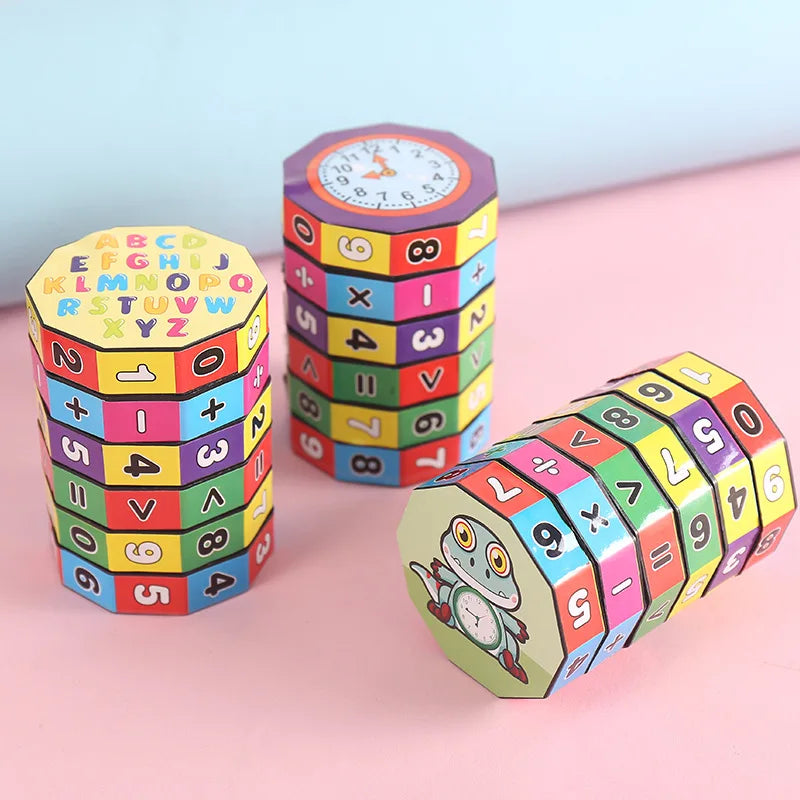 Montessori-Inspired Magic Cylinder Math Learning Toy