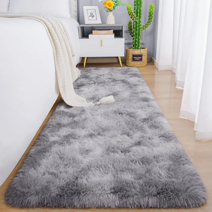 Plush Shag Area Rug | Soft Fluffy Carpet for Bedroom & Nursery