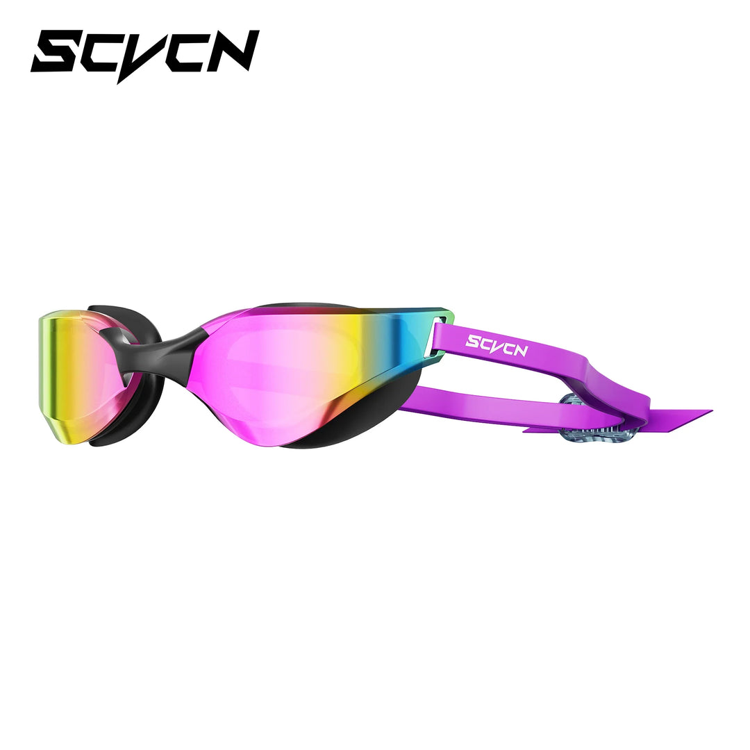 SCVCN Adult Anti-Fog UV400 Frameless Swimming Goggles