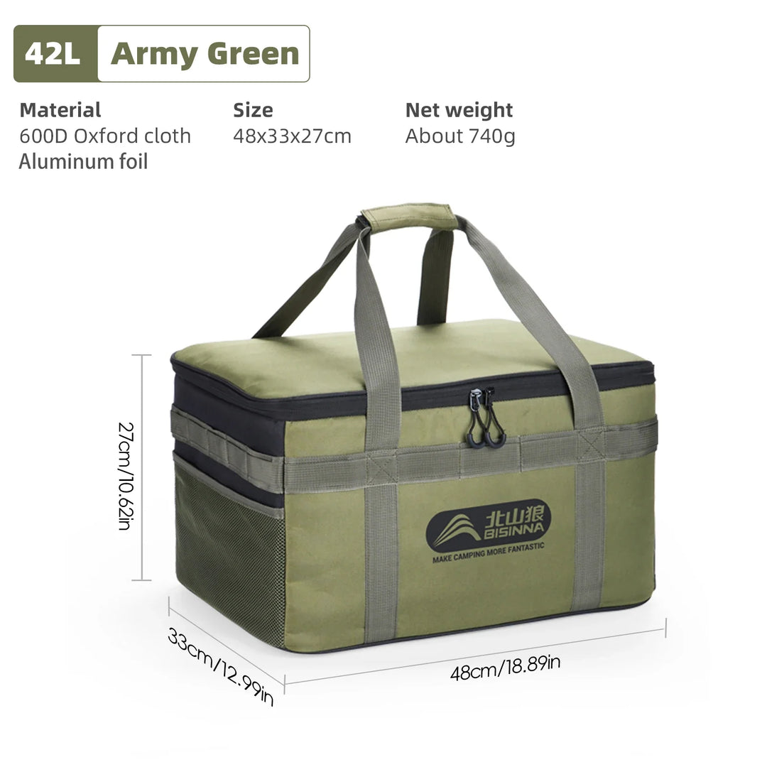 BISINNA Folding Camping Cookware Storage Bag