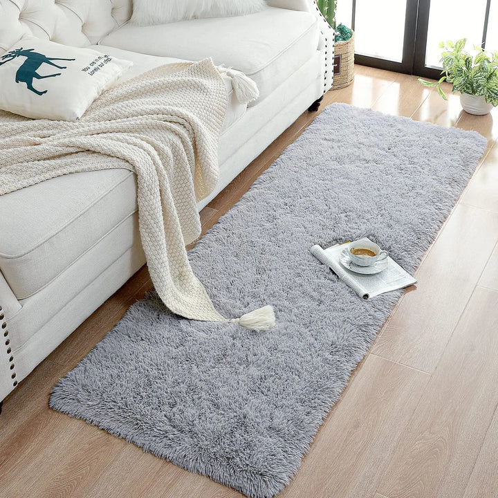 Plush Shag Area Rug | Soft Fluffy Carpet for Bedroom & Nursery