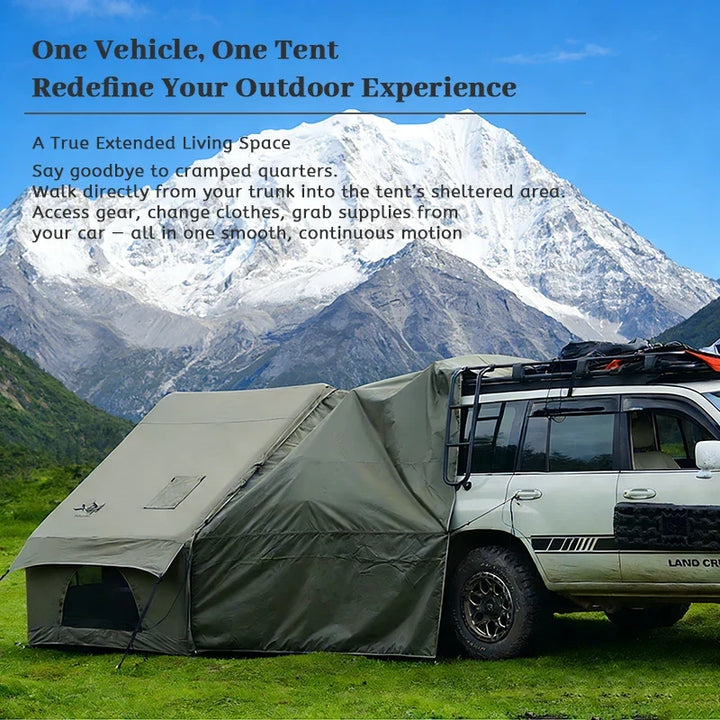 PAKICETUS 4–8 Person Inflatable Water-Resistant Camping Tent