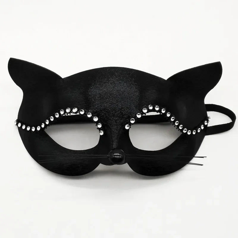 Women’s Lace Cat and Fox Masquerade Mask