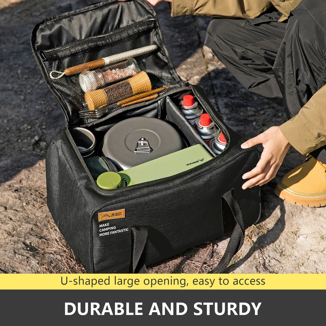 BISINNA Folding Camping Cookware Storage Bag