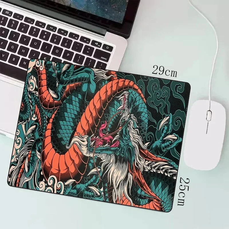 Japanese Dragon XXL Gaming Mouse Pad – Anime Desk Mat