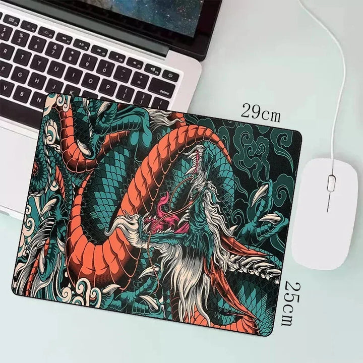 Japanese Dragon XXL Gaming Mouse Pad – Anime Desk Mat