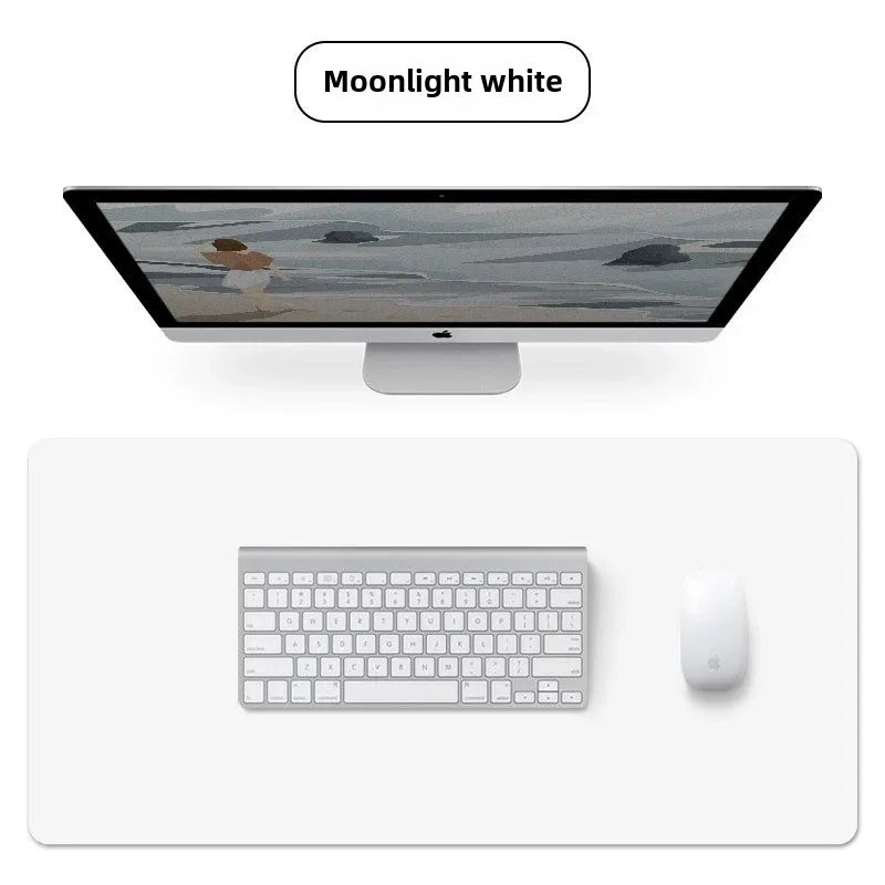 Large Waterproof PU Leather Desk Mat – 23.6 × 11.8 in