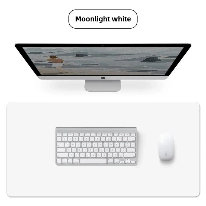 Large Waterproof PU Leather Desk Mat – 23.6 × 11.8 in