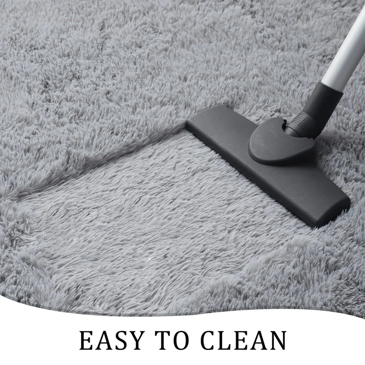 Plush Shag Area Rug | Soft Fluffy Carpet for Bedroom & Nursery