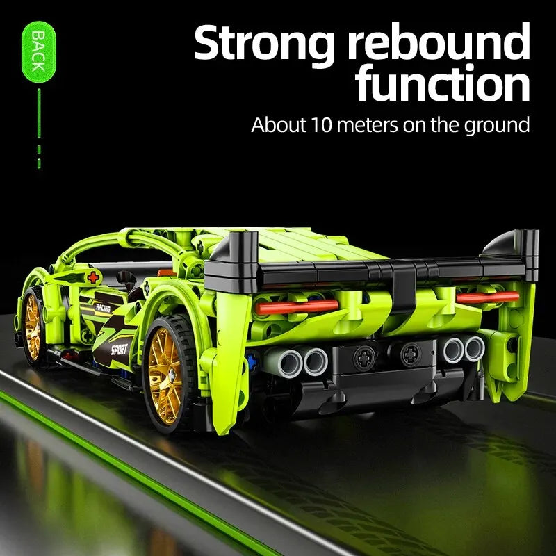 504-Piece Building Block Car Set for Kids – STEM Toy