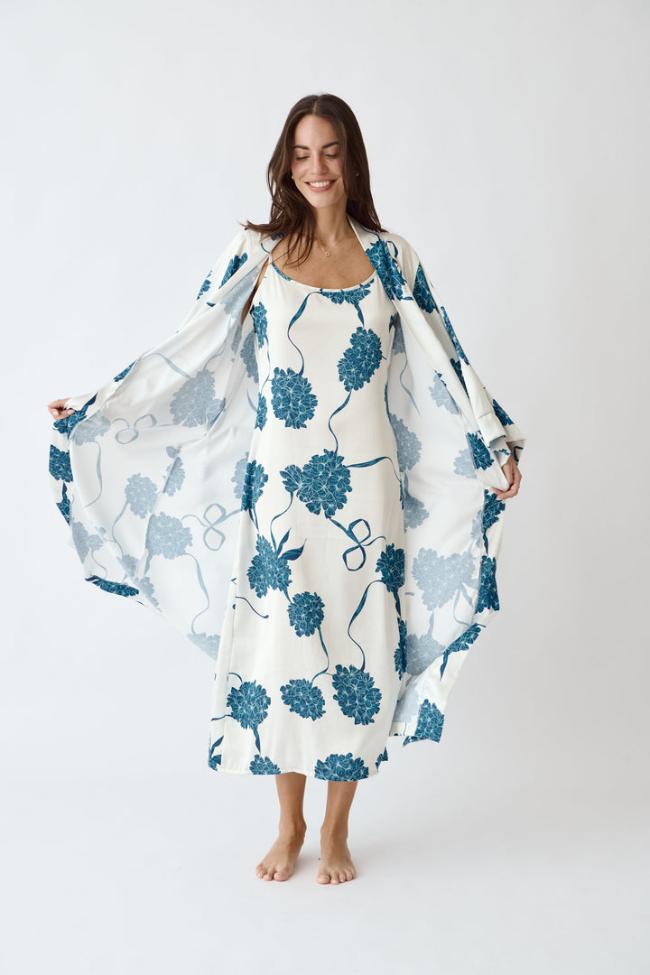 Washable Silk Kimono Robe – Blossom Luxury Loungewear