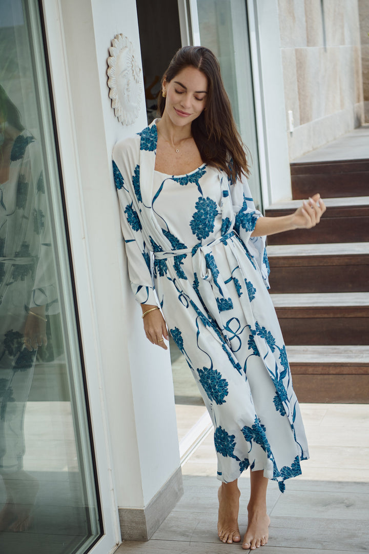 Washable Silk Kimono Robe – Blossom Luxury Loungewear
