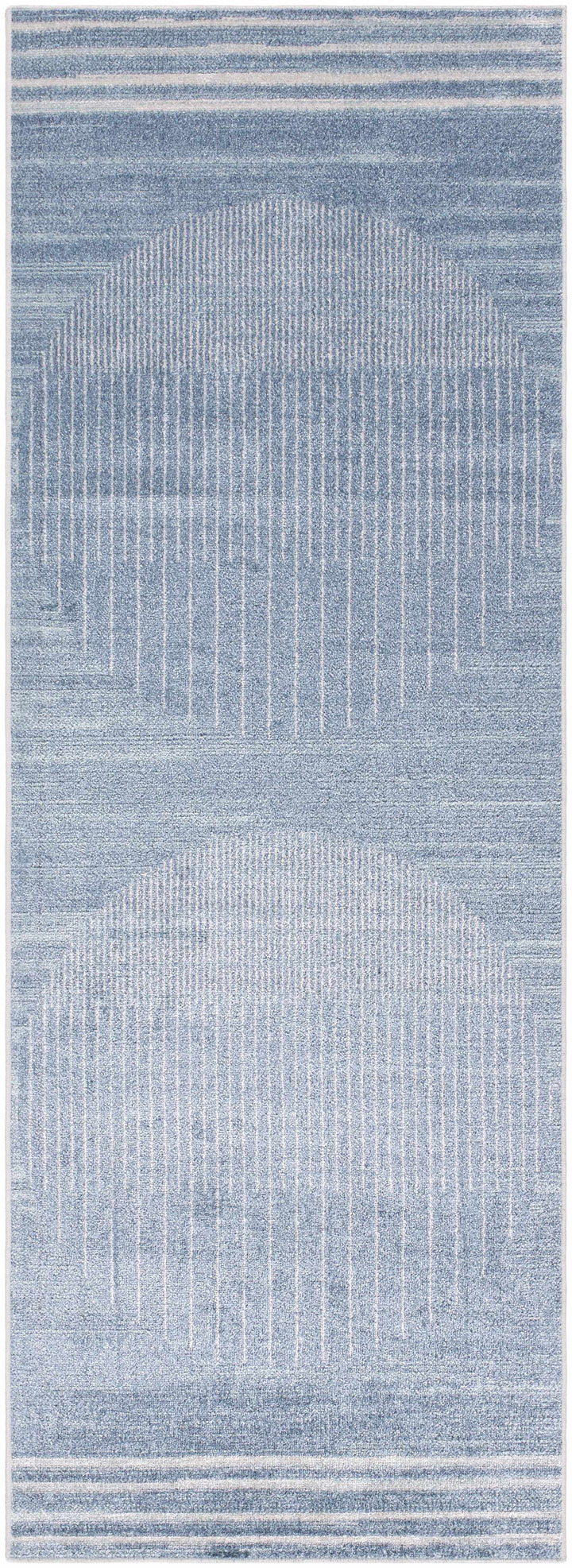 Thad Blue Washable Area Rug - Clearance