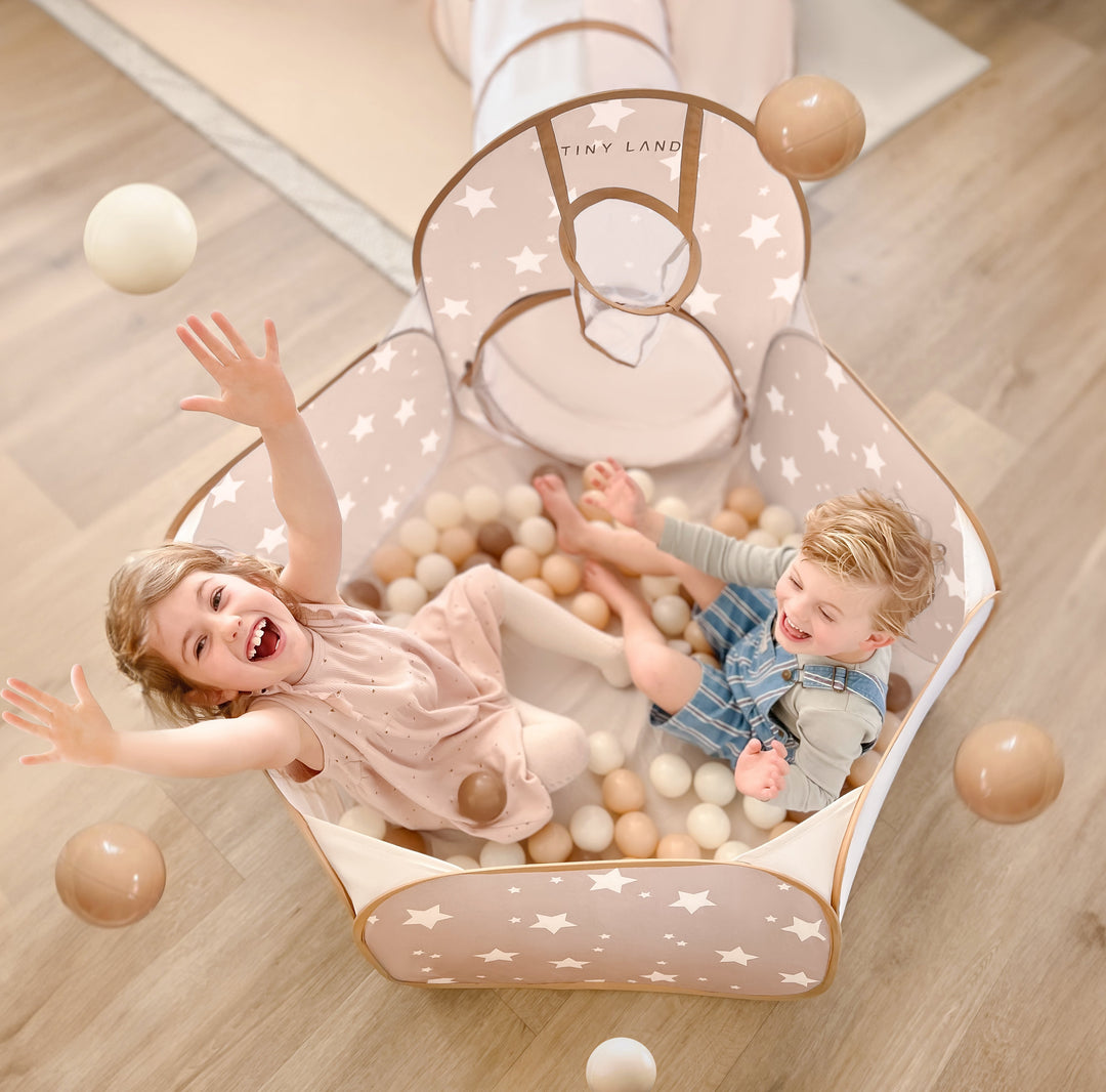 Tiny Land® Ocean Balls – 200 Colorful Ball Pit Balls