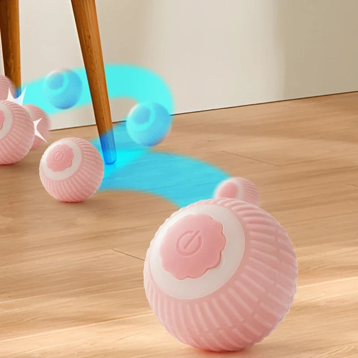 Smart Automatic Rolling Ball – Interactive Indoor Cat Toy