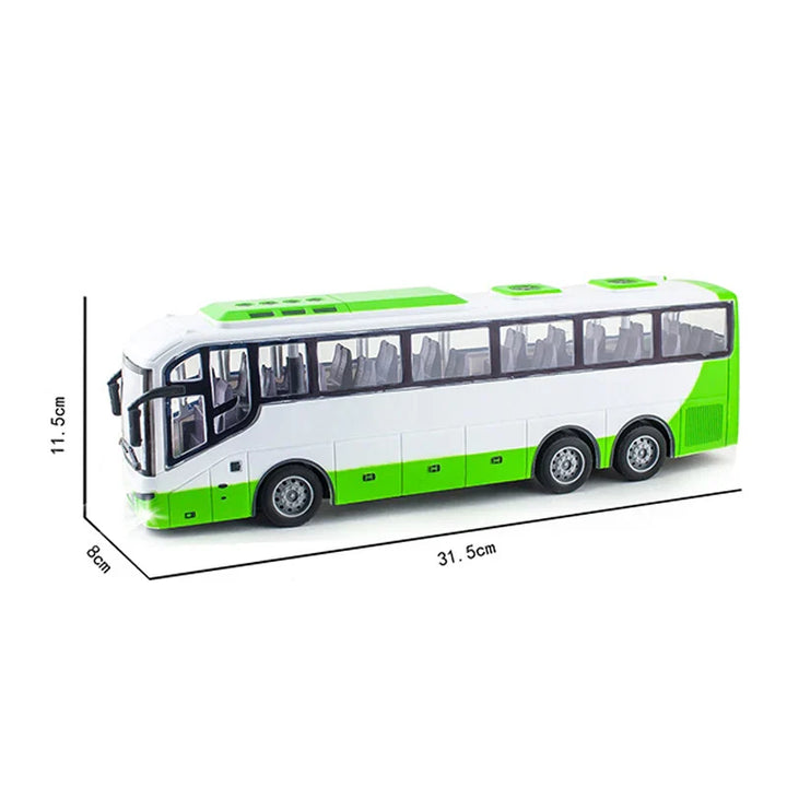 1:30 Scale RC Bus With Lights – 27MHz Remote Control