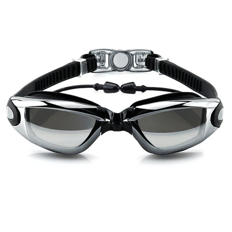 Professional Swimming Goggles Anti-Fog Waterproof Silicone Swim Glasses for Adults