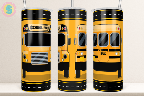 Tumbler 20oz - School Bus Driver Gift