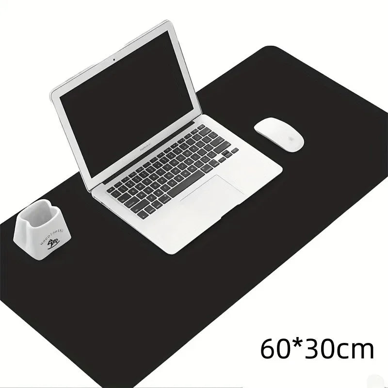 Large Waterproof PU Leather Desk Mat – 23.6 × 11.8 in