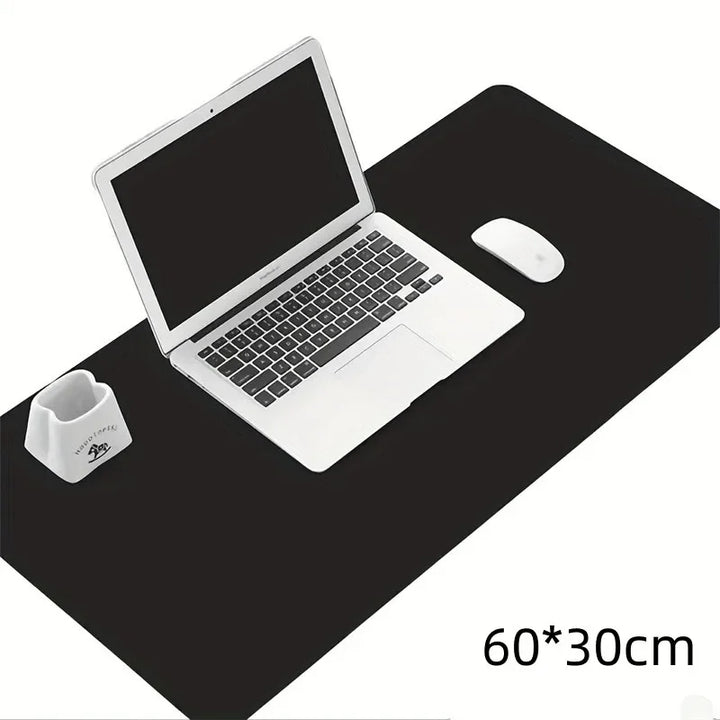 Large Waterproof PU Leather Desk Mat – 23.6 × 11.8 in