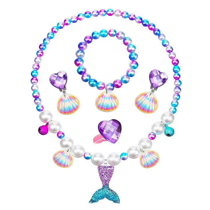 Kids’ Mermaid Princess Costume Dress – Cosplay Party Outfit