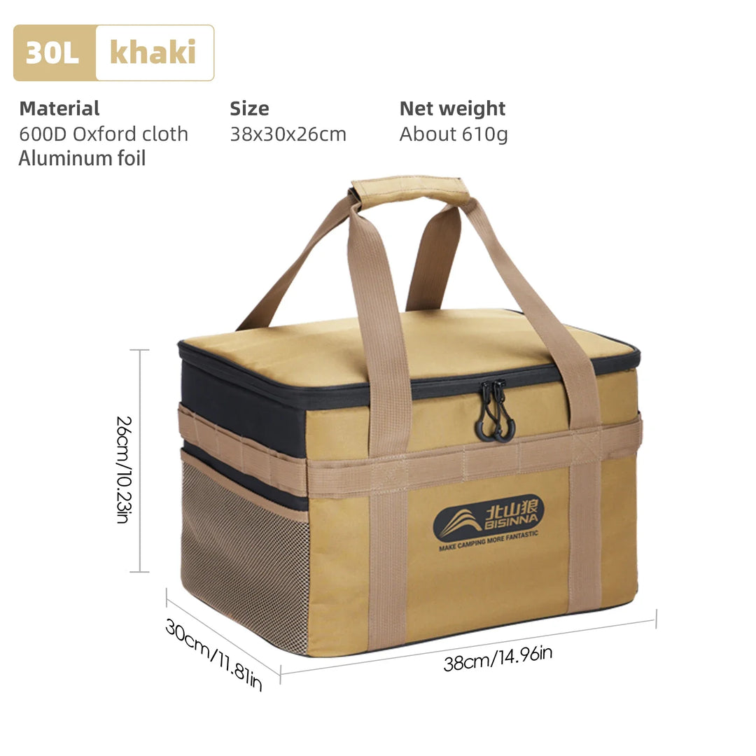 BISINNA Folding Camping Cookware Storage Bag