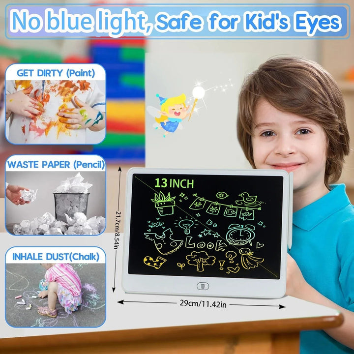 LCD Writing Tablet for Kids 16 13 11 Inch Drawing Board