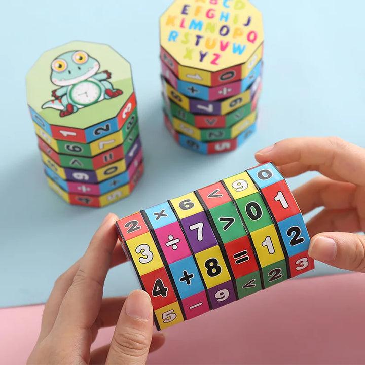 Montessori-Inspired Magic Cylinder Math Learning Toy