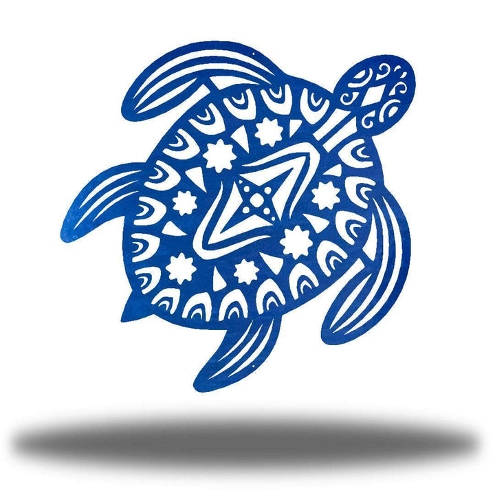 Sea Turtle Metal Wall Art for Indoor and Outdoor Décor