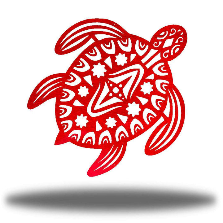 Sea Turtle Metal Wall Art for Indoor and Outdoor Décor