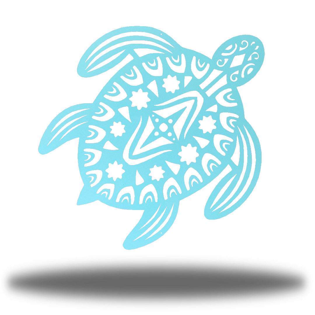 Sea Turtle Metal Wall Art for Indoor and Outdoor Décor
