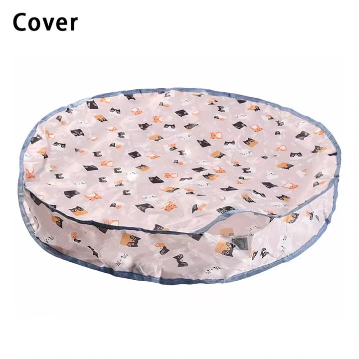 Motion-Activated Hide-and-Seek Ball Toy for Indoor Cats