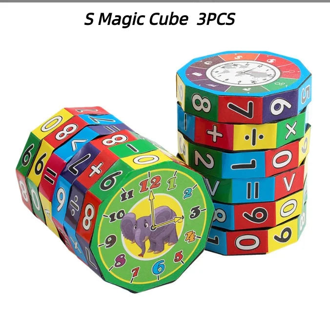 Montessori-Inspired Magic Cylinder Math Learning Toy