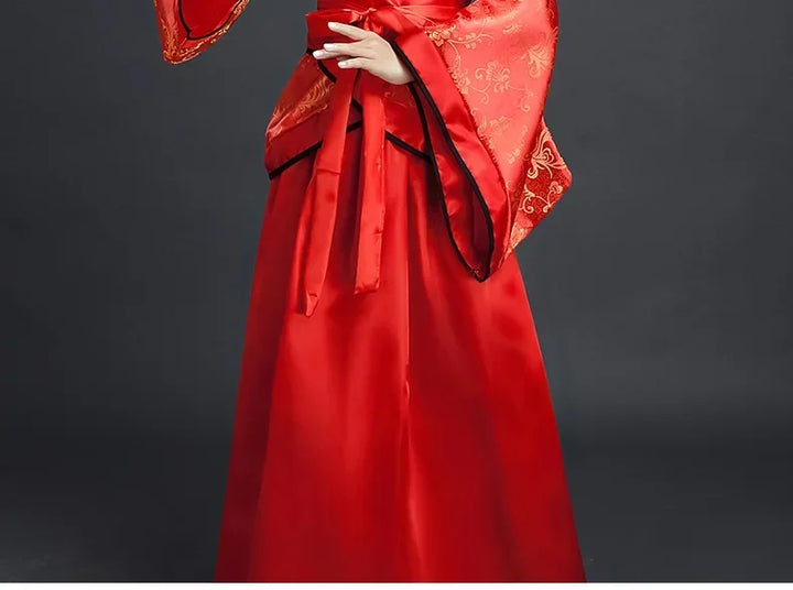Girls’ Traditional Chinese-Inspired Dress Costume