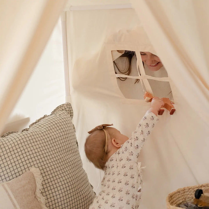 Tiny Land® Kids Play Tent with Star Lights – Large & Cozy