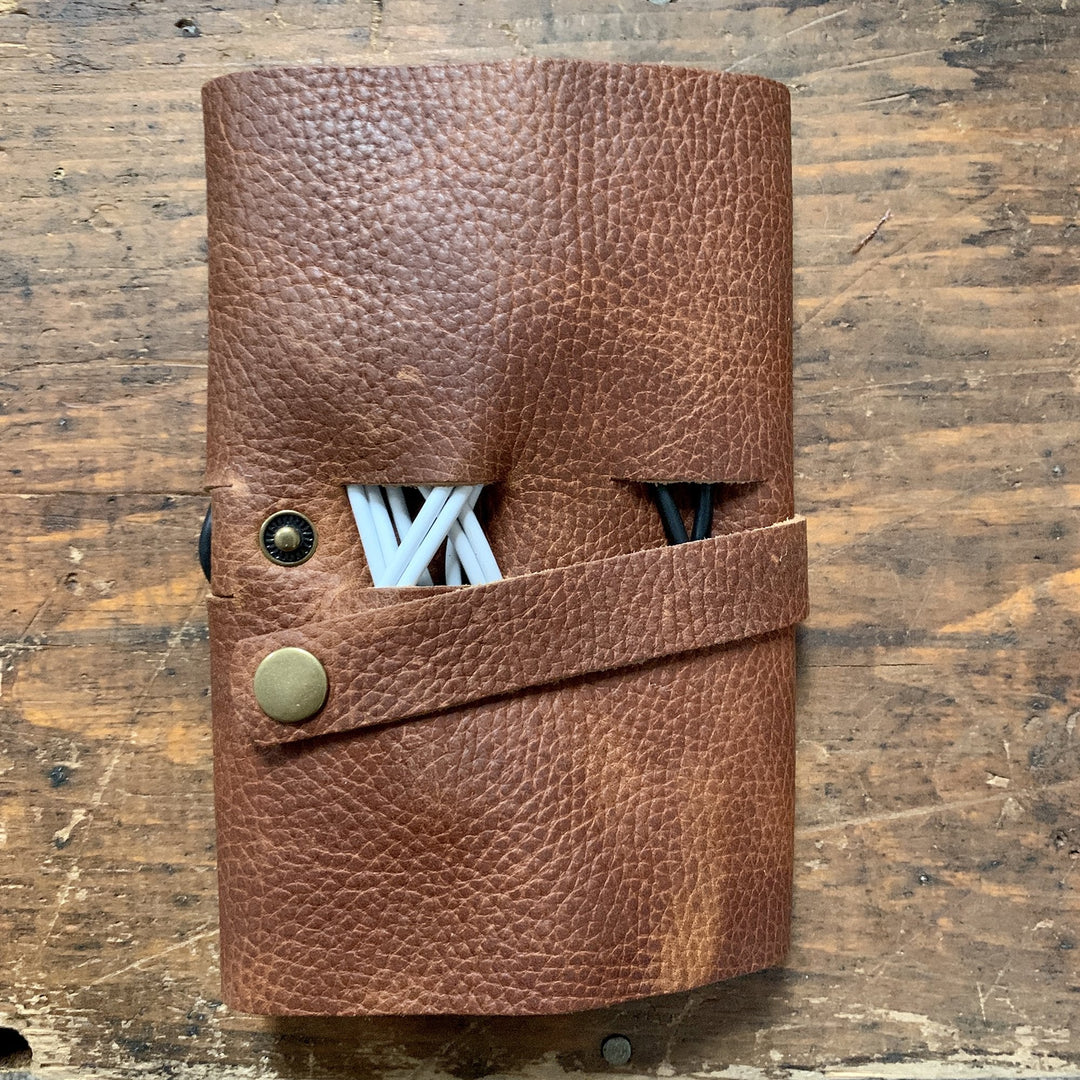 Leather Tech Organizer | Premium Cable & Charger Travel Case