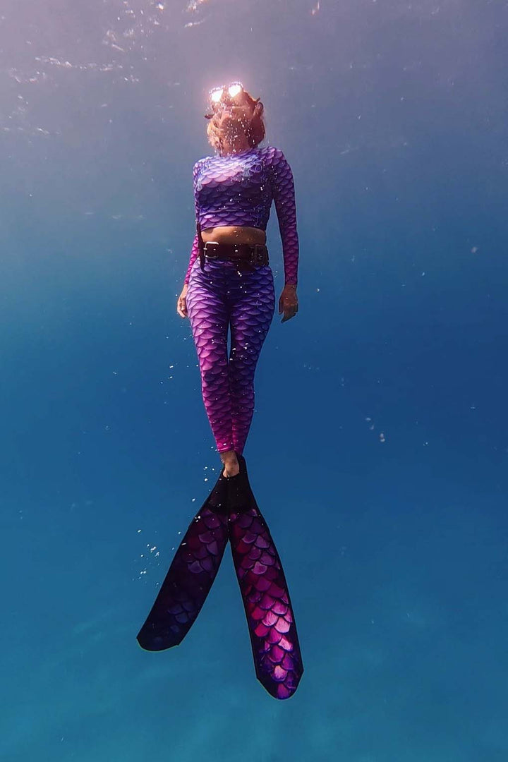 Lahaina Yoga & Swim Leggings | UPF 50+ Activewear