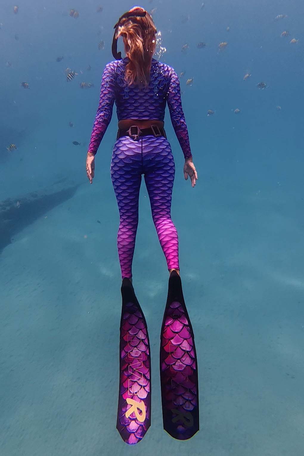 Lahaina Yoga & Swim Leggings | UPF 50+ Activewear