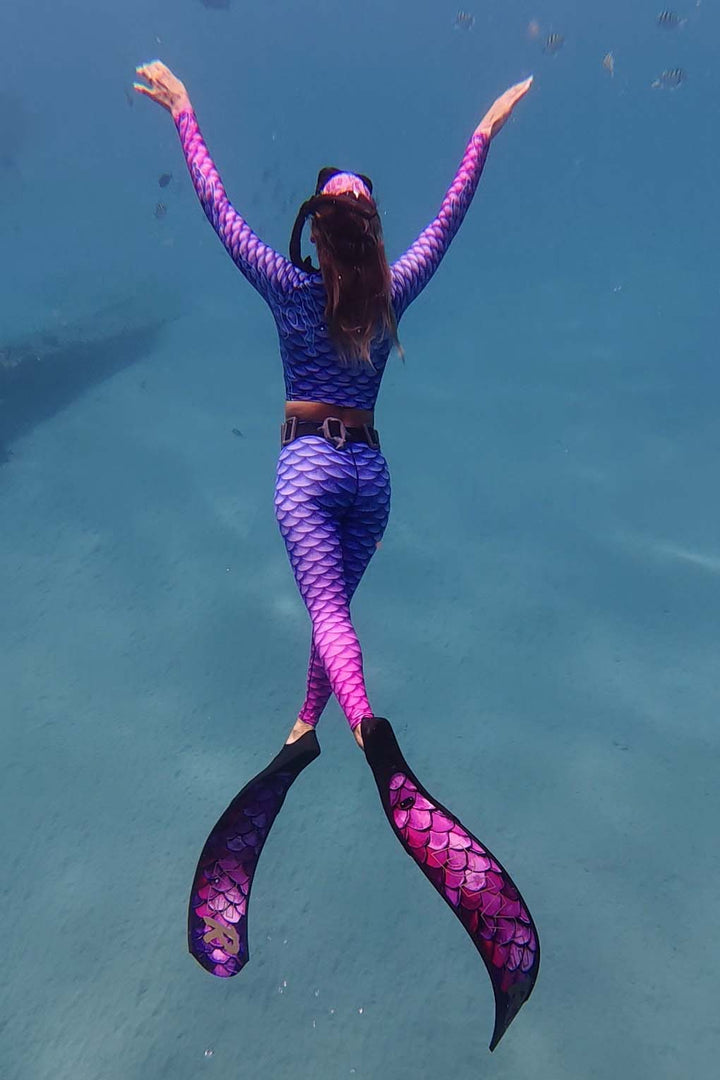 Lahaina Yoga & Swim Leggings | UPF 50+ Activewear