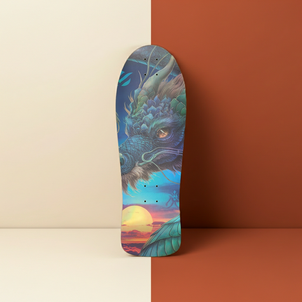 Custom Dragon Power Skateboard – Personalized Dragon Deck
