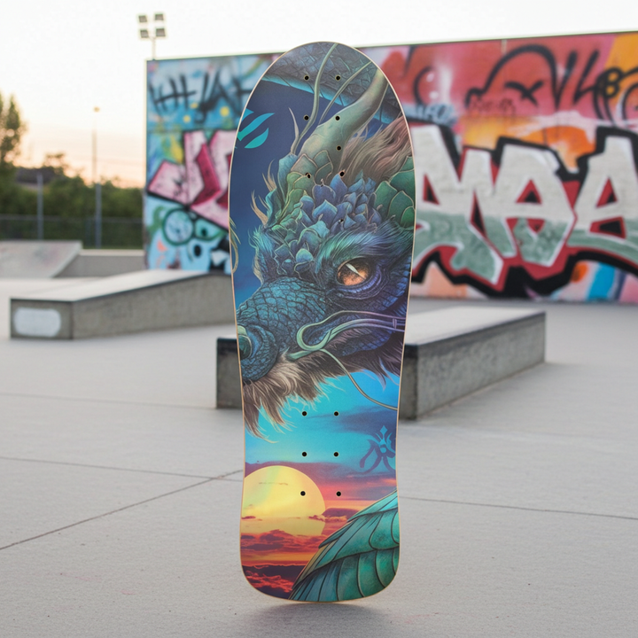 Custom Dragon Power Skateboard – Personalized Dragon Deck