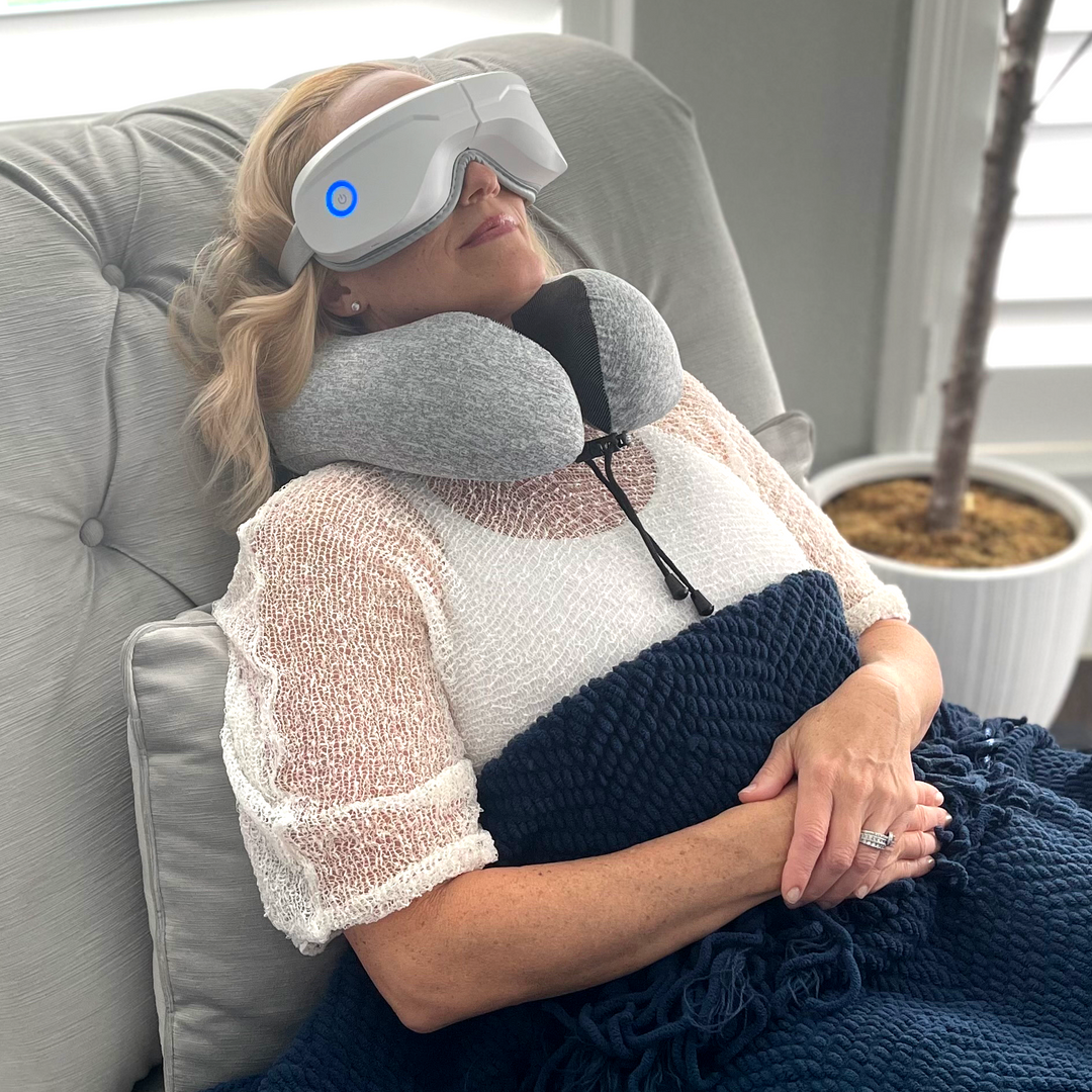 Memory Foam Travel Pillow | Ergonomic Neck Support Pillow