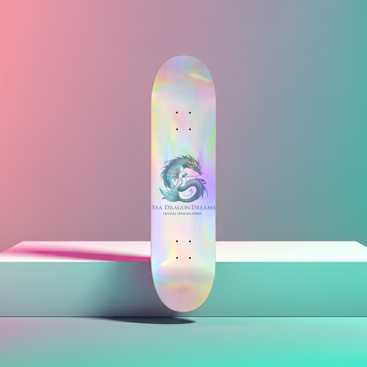 Sea Dragon Dreams Pearl Skateboard – Ocean Fantasy Deck